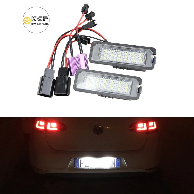 LED Number Plate Lights Suitable for MK5 GTI MK6 Golf 5 Golf 6 7 Xenon